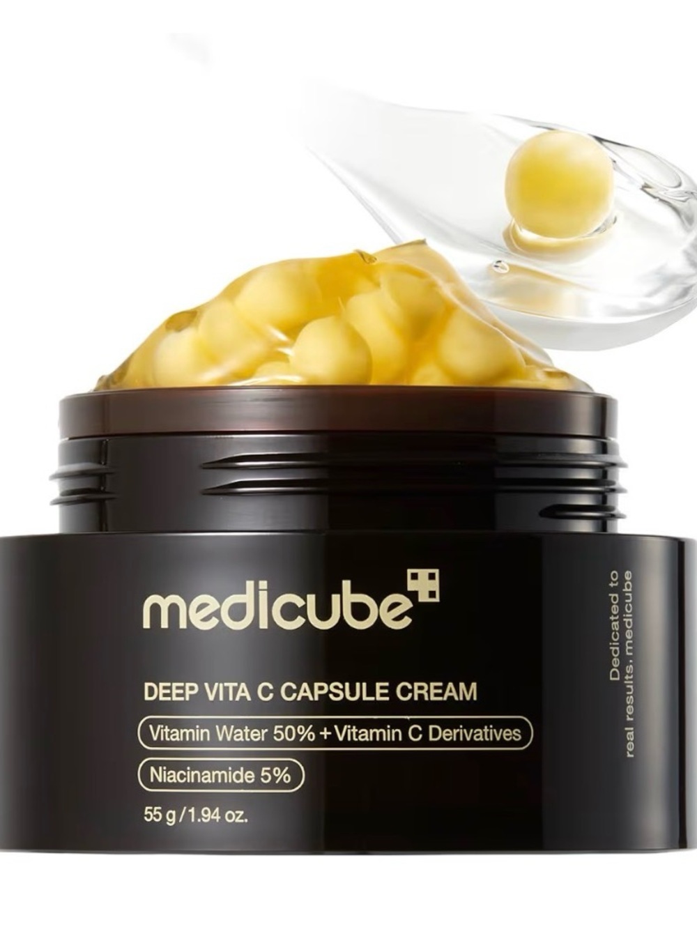 NIB Deep Vita C Capsule Cream - Yellow Vitamin C Moisturizer